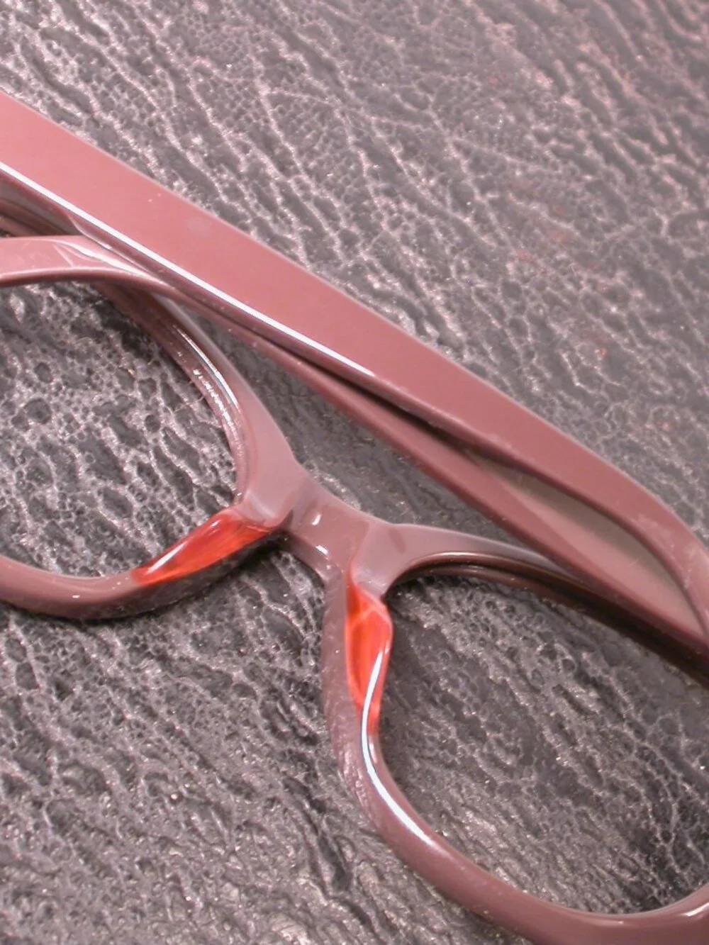Fendi Peekaboo Brown and Gold Designer Eyeglasses Made in Italy